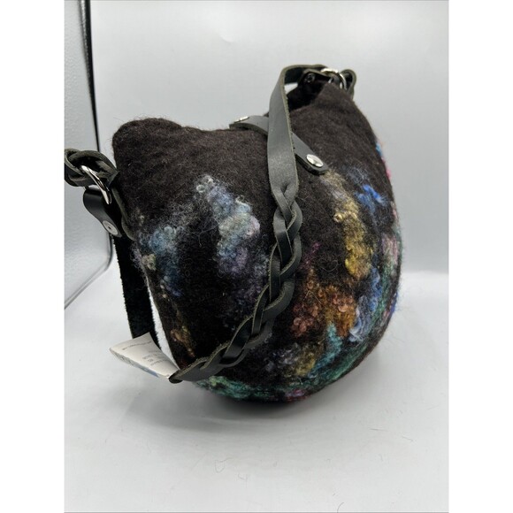 Pembroke Farm Pet Wool Felted Multicolor Shoulder Bag NWT - Picture 6 of 13
